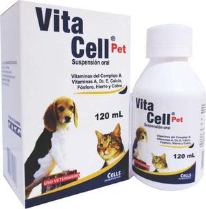 Vitacell Pet (Complejo Vitaminico) Frasco X 120 Ml