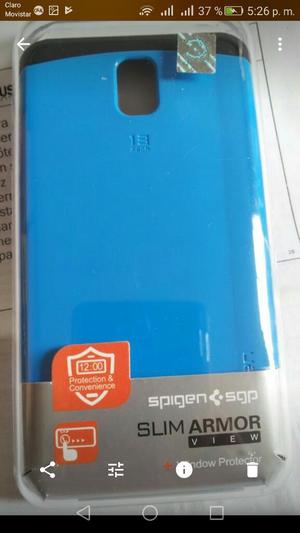 Estuches Spigen Galaxy Note 3. Azules.