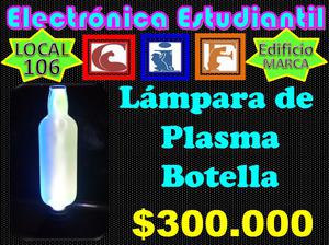 Lámpara de Plasma Botella - Tunja