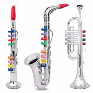 Set De 3 Instrumentos Musicales De Juguete. Entrega Inmediat