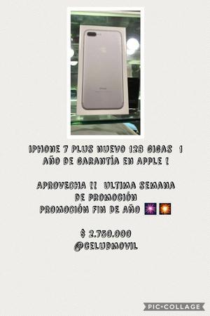 iPhone 7 Plus 128gb Nuevo