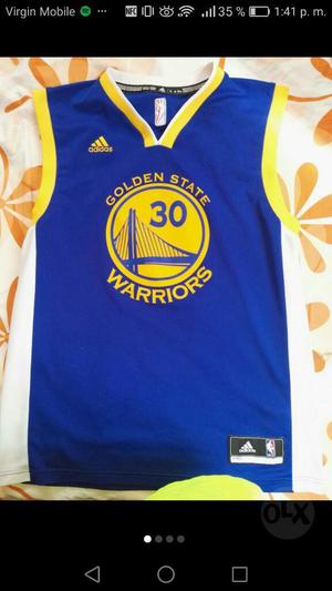 Camisa Jersey Golden State 30 Curry Ori