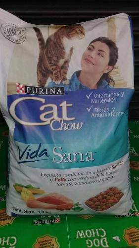 Cat Chow Vida Sana X 3 Kilos