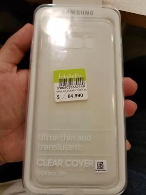 Clear Cover Galaxy S8+