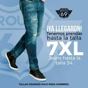 Jeans hasta La Talla 54