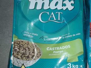 Max Gatos Castrados X 3 Kilos