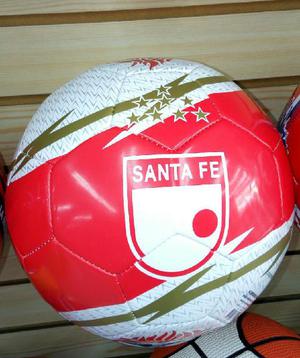 Balón Fútbol Santa Fe Golty Original 5 - Cali