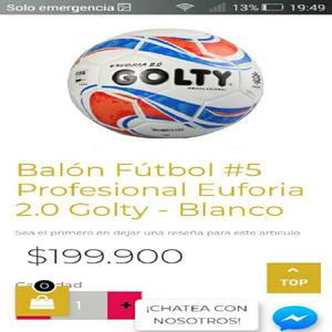 Balon Futbol 5 Profesional Golty Origin - Medellín