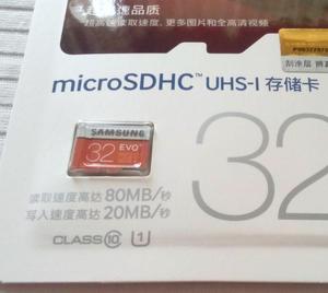 Memoria Micro SD 32 Gb Samsung Evo. $