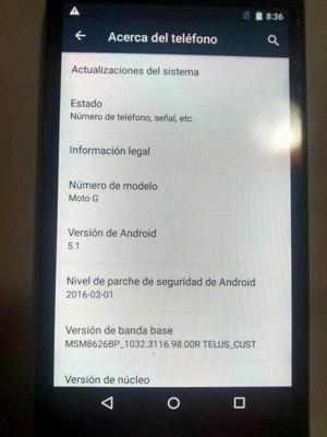 Vendo Motorola G 1