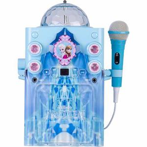Frozen Disco Ball Karaoke Micrófono Cd Juguete Niñas