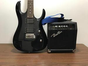 Guitarra electrica Vorson con amplificador Boston $