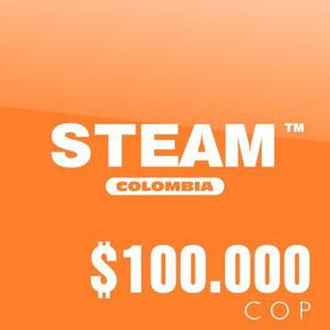 Steam Colombia - Tarjeta De $100.000 Cop