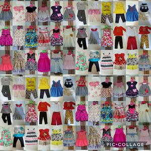 Vestidos Conjuntos para Bebe Niña Talla 12 Meses