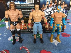 WWE figuras de acción muñecos de luchadores peleadores