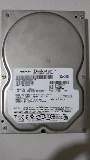 DIsco Duro Hitachi Deskstar 160 GB