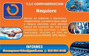 Empleo para técnicos en sistemas - Puerto Leguizamo