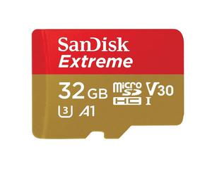 Micro SD Sandisk Extreme 32Gb Clase 10 UMb/s Video 4k