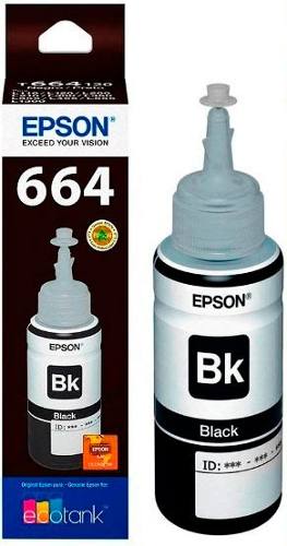 Tinta Epson Original Negro L210 L220 L365 L375 L565 L575