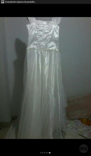 Vestido de Novia Blanco Talla M