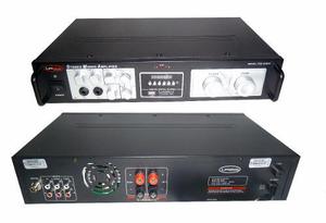 Amplificador Casa Estereo Usb Bt Zse-2200u Prophonic 2200w