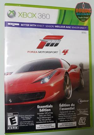 Videojuego Xbox360 Fisico Forza Motorsport 4