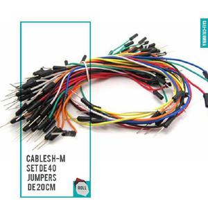 Cables de conexión rápida / Pack 40 cables - Cali