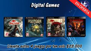 PROMOCION UNDEAD COMBO PS3 PLAYSTATION 3