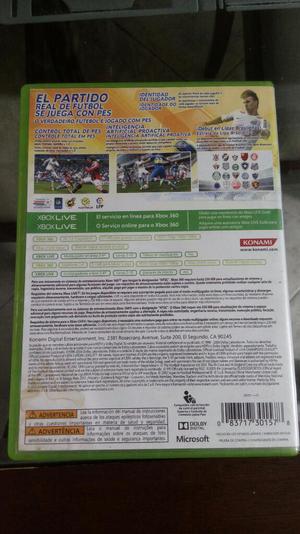 Pes  Xbox 360
