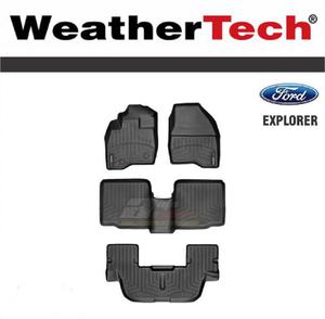 Tapetes WeatherTech para Ford Explorer 3 Filas de asientos -