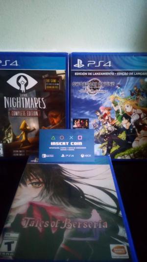 Vendo Juegos Ps4