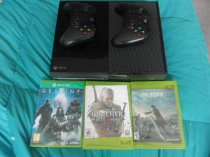 Xbox One 500 G, 3 Juegos, Cargador Pilas