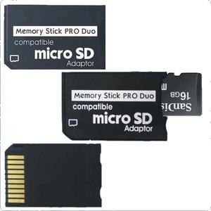 adaptador micro sd a memory stick para psp $
