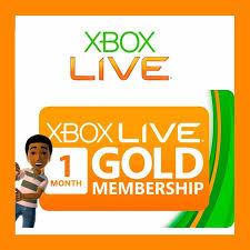 xbox live gold y xbox game pass 1 mes leer decripcion
