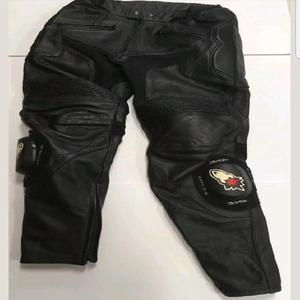 Pantalon Moto Cortech 34 Cuero con Slide - Manizales