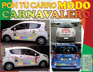 vinilos carnavaleros para carros - Barranquilla