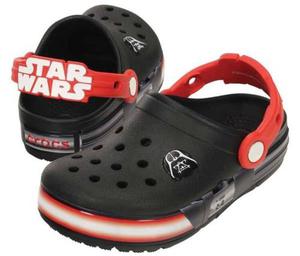 Crocs Star Wars Originales Con Luces Darth Vader