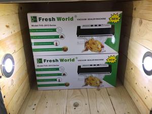 Mini empacadora selladora fresh world ultima versión