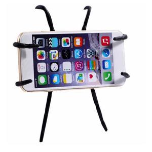 Soporte Celular Holder Araña Gps Carro Moto Bicicleta Negro