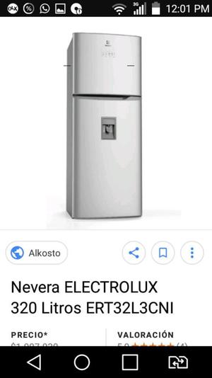 Vendo Nevera Electrolux