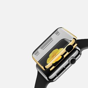 Protector Caja Apple Watch  Mm Plata negro