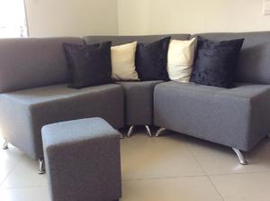 Sofa Modular con Puff - Medellín