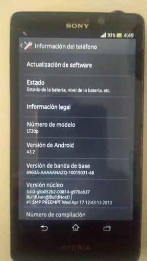 Sony Xperia T Auricular Suena bajo