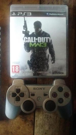 CONTROL PS3 JUEGO CALL OF DUTY MW3