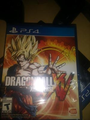 Dragonball Xenoverse Ps4 Nueva Sellada