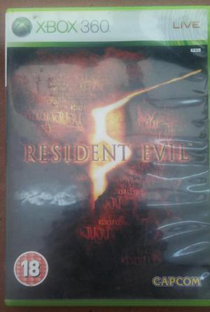 Juego Resident Evil 5 Xbox 360 Original