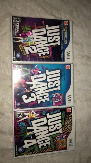 Just Dance 2,3 Y 4