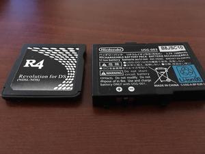 Nintendo Ds Lite Bateria Y R4