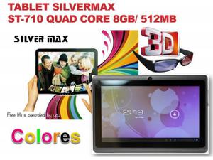 Tablet 7p Silvermax St710 Gafas 3d Doble Camara Dualcore 8gb
