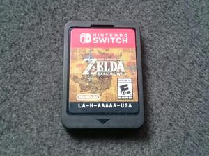 Vend Zelda Botw Nintendo Switch sin Caja